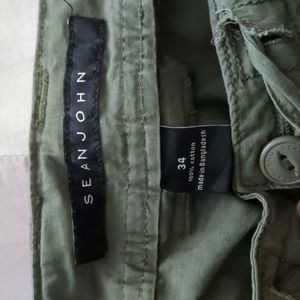 Sean John green cargo pants